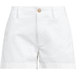 Weiße Ralph Lauren Polo Ralph Lauren Chino-Shorts mit Reißverschluss aus Baumwolle für Damen Größe XL 