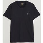 Schwarze Bestickte Kurzärmelige Ralph Lauren Polo Ralph Lauren T-Shirts für Herren Größe XXL 