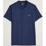 Marineblaue Bestickte Kurzärmelige Ralph Lauren Polo Ralph Lauren T-Shirts für Herren Größe XXL 
