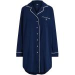 Reduzierte Marineblaue Ralph Lauren Polo Ralph Lauren Damennachthemden mit Knopf aus Jersey Größe XS 