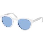 Weiße Ralph Lauren Polo Ralph Lauren Runde Runde Sonnenbrillen aus Kunststoff für Herren 