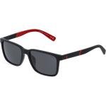 Schwarze Ralph Lauren Polo Ralph Lauren Rechteckige Kunststoffsonnenbrillen für Herren 