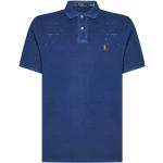 Reduzierte Royalblaue Ralph Lauren Polo Ralph Lauren Polo Blue Herrenpoloshirts & Herrenpolohemden aus Baumwolle Größe L 