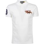 Weiße Kurzärmelige Ralph Lauren Polo Ralph Lauren Kurzarm-Poloshirts aus Baumwolle für Herren Größe XL 