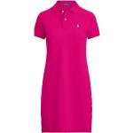 Pinke Kurzärmelige Ralph Lauren Polo Ralph Lauren Mini Minikleider & kurze Kleider aus Baumwolle für Damen Größe XL 