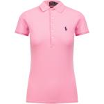 Reduzierte Pinke Ralph Lauren Polo Ralph Lauren Damenpoloshirts & Damenpolohemden aus Baumwolle Größe L 