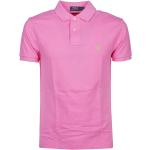 Pinke Sportliche Kurzärmelige Ralph Lauren Polo Ralph Lauren Herrenpoloshirts & Herrenpolohemden Größe S 