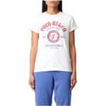 Reduzierte Weiße Ralph Lauren Polo Ralph Lauren T-Shirts für Damen Größe M 