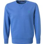 Blaue Unifarbene Casual Ralph Lauren Polo Ralph Lauren Herrensweatshirts aus Baumwollmischung Größe XXL 