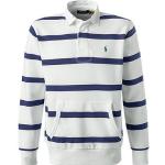 Weiße Gestreifte Casual Ralph Lauren Polo Ralph Lauren Herrensweatshirts aus Baumwollmischung Größe XXL 
