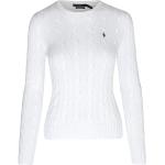 Weiße Langärmelige Ralph Lauren Polo Ralph Lauren Wintermode aus Baumwolle für Damen Größe M für den für den Herbst 