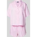 Rosa Ralph Lauren Polo Ralph Lauren Damenschlafanzüge & Damenpyjamas aus Baumwollmischung Größe XS 