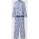 Blaue Ralph Lauren Polo Ralph Lauren Damenschlafanzüge & Damenpyjamas aus Baumwolle Größe S 
