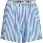 Reduzierte Bunte Gestreifte Ralph Lauren Polo Ralph Lauren Pyjamahosen kurz aus Jersey für Damen Größe XXL 