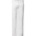 Weiße Unifarbene Ralph Lauren Polo Ralph Lauren Polo Jeans Slim Fit Jeans mit Reißverschluss aus Baumwolle für Herren Weite 34, Länge 32 
