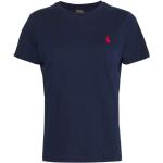 Polo Ralph Lauren, Klassisches Rundhals-T-Shirt Blue, Damen, Größe: 2XL