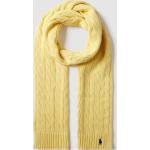 Reduzierte Gelbe Ralph Lauren Polo Ralph Lauren Damenschals aus Baumwolle Einheitsgröße 
