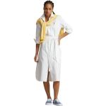 Weiße Ralph Lauren Polo Ralph Lauren Shirtkleider aus Baumwolle für Damen Größe S 