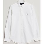 Weiße Bestickte Ralph Lauren Polo Ralph Lauren Button Down Kragen Herrenpoloshirts & Herrenpolohemden mit Knopf Größe XS 