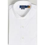 Weiße Ralph Lauren Polo Ralph Lauren Slim Fit Hemden mit Knopf aus Popeline für Herren Größe XL 