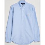Blaue Ralph Lauren Polo Ralph Lauren Polo Blue Button Down Kragen Herrenpoloshirts & Herrenpolohemden mit Knopf Größe XS 