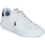 Weiße Ralph Lauren Polo Ralph Lauren Low Sneaker aus Leder für Damen Größe 38 