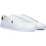 Weiße Ralph Lauren Polo Ralph Lauren Low Sneaker aus Leder für Herren Größe 48 
