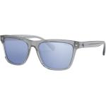 Hellblaue Verspiegelte Sonnenbrillen für Herren 
