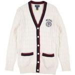 Reduzierte Weiße Ralph Lauren Polo Ralph Lauren Kinderübergangsjacken aus Baumwolle für Mädchen 