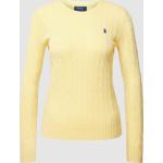 Gelbe Ralph Lauren Polo Ralph Lauren Kaschmir-Pullover aus Wolle für Damen Größe XS 