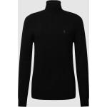 Reduzierte Schwarze Unifarbene Ralph Lauren Polo Ralph Lauren Rollkragen Kaschmir-Pullover aus Wolle für Herren Größe XXL 