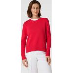 Rote Ralph Lauren Polo Ralph Lauren Rundhals-Ausschnitt Strickpullover aus Baumwolle für Damen Größe S 
