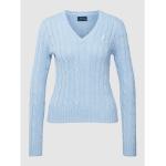 Polo Ralph Lauren Strickpullover mit Zopfmuster Modell 'KIMBERLY'