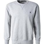 Hellgraue Melierte Ralph Lauren Polo Ralph Lauren Herrensweatshirts aus Baumwollmischung Größe XXL 