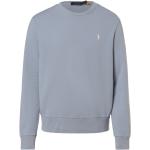 Hellblaue Unifarbene Ralph Lauren Polo Ralph Lauren Rundhals-Ausschnitt Herrensweatshirts aus Baumwolle Größe XXL 