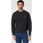 Schwarze Unifarbene Ralph Lauren Polo Ralph Lauren Herrensweatshirts aus Baumwolle Größe L 