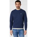 Marineblaue Unifarbene Ralph Lauren Polo Ralph Lauren Herrensweatshirts aus Baumwolle Größe M 