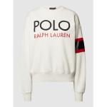Reduzierte Offwhitefarbene Ralph Lauren Polo Ralph Lauren Damensweatshirts aus Baumwollmischung Größe XS 