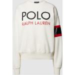 Offwhitefarbene Ralph Lauren Polo Ralph Lauren Strickpullover aus Baumwollmischung für Damen Größe XS 