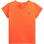 Reduzierte Orange Ralph Lauren Polo Ralph Lauren Kinder T-Shirts Größe 68 