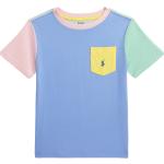 Reduzierte Blaue Ralph Lauren Polo Ralph Lauren Polo Blue Kinder T-Shirts für Jungen Größe 122 