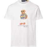 Weiße Ralph Lauren Polo Ralph Lauren Rundhals-Ausschnitt T-Shirts für Herren Größe XXL für den für den Sommer 