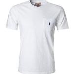 Polo Ralph Lauren T-Shirt Herren, Baumwolle, weiß