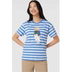 Blaue Ralph Lauren Polo Ralph Lauren T-Shirts aus Baumwolle für Damen Größe S 