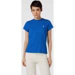 Royalblaue Ralph Lauren Polo Ralph Lauren T-Shirts aus Baumwolle für Damen Größe M 