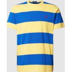 Gelbe Gestreifte Ralph Lauren Polo Ralph Lauren T-Shirts aus Baumwolle für Herren Größe XL 