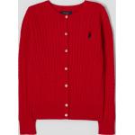 Rote Ralph Lauren Polo Ralph Lauren Kinderübergangsjacken aus Baumwolle für Mädchen Größe 176 