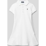 Weiße Ralph Lauren Polo Ralph Lauren Kinderkleider aus Baumwolle für Mädchen Größe 152 