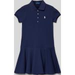 Marineblaue Ralph Lauren Polo Ralph Lauren Kinderkleider aus Baumwolle für Mädchen Größe 176 