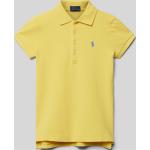 Gelbe Ralph Lauren Polo Ralph Lauren Kinderpoloshirts & Kinderpolohemden aus Baumwolle für Mädchen Größe 152 
